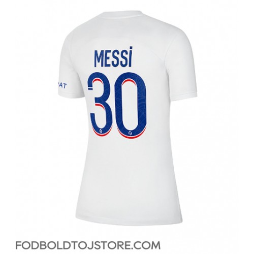 Paris Saint-Germain Lionel Messi #30 Tredjetrøje Dame 2022-23 Kortærmet